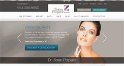 Desktop Screenshot of drzoran.com