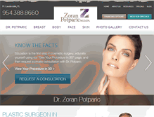 Tablet Screenshot of drzoran.com